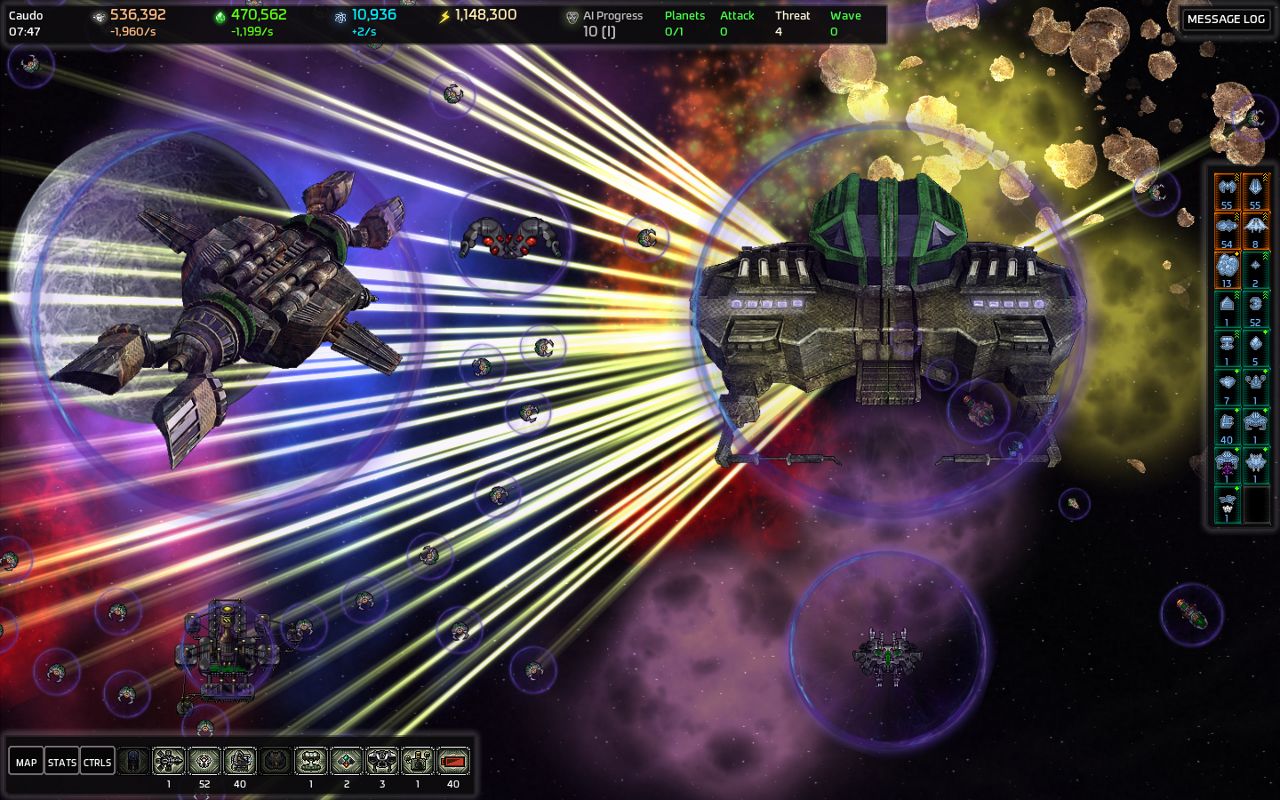AI War Beta 5 064 Released Soundtrack Preview For Ancient Shadows News AI War Fleet Command 