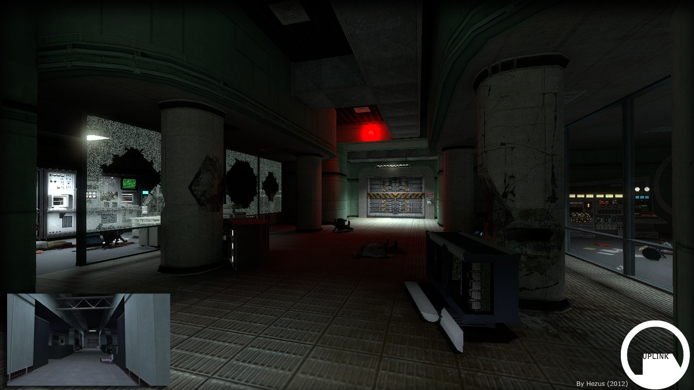 Half life uplink. Рум hl Black Mesa. Half Life Black Mesa лаборатория. Black Mesa: Uplink. Шляпа half Life Black Mesa.