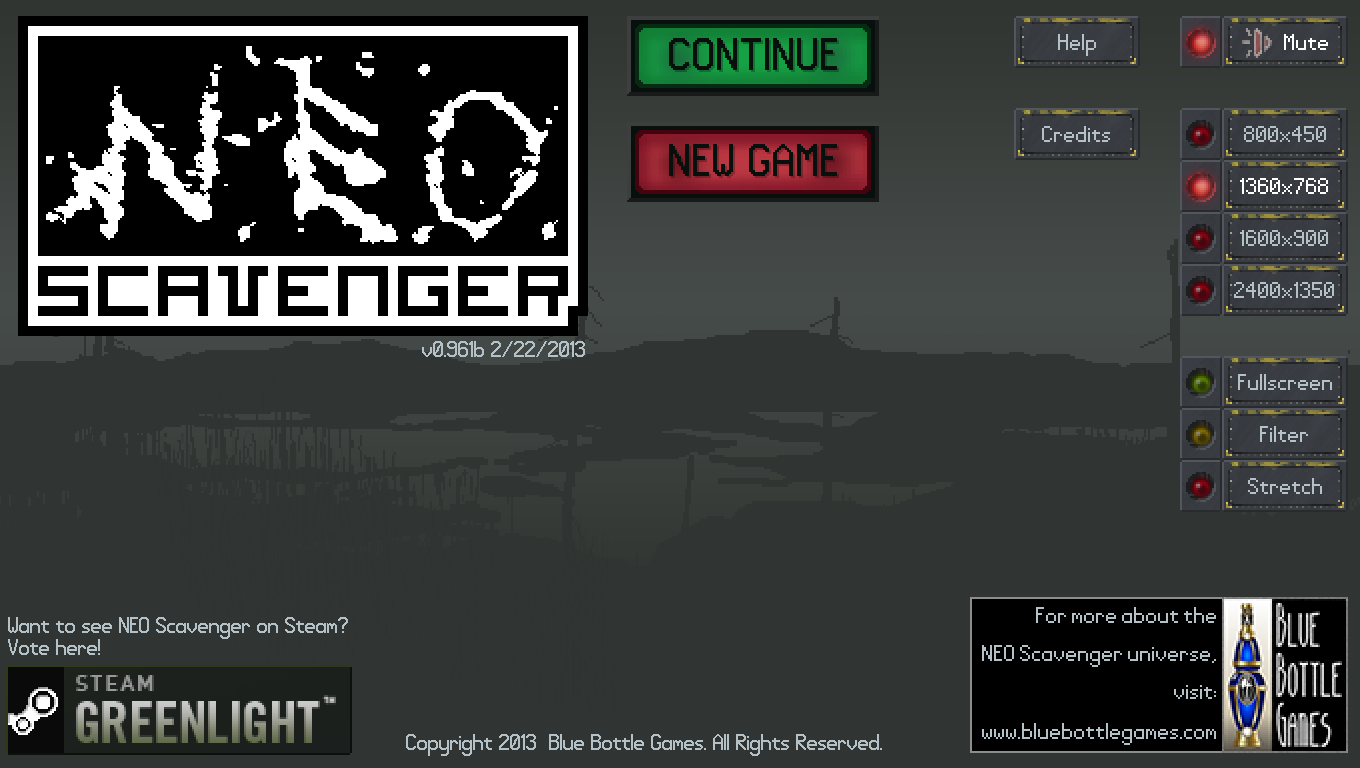 New Beta and Demo Builds: Bigger Fonts and Resolution news - NEO Scavenger  - IndieDB