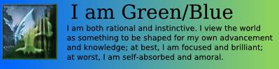 I am Blue/Green