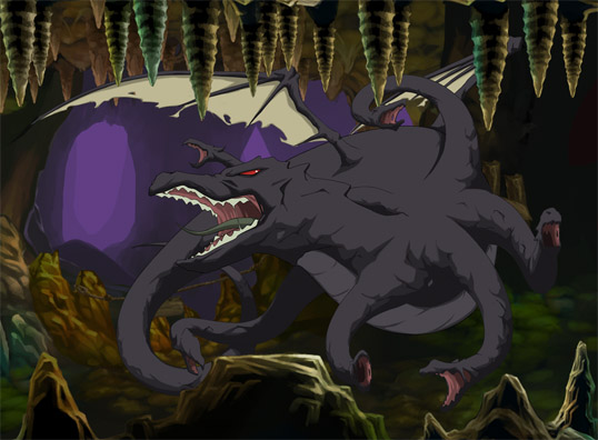 Soul Saga Dragon Monster Concept