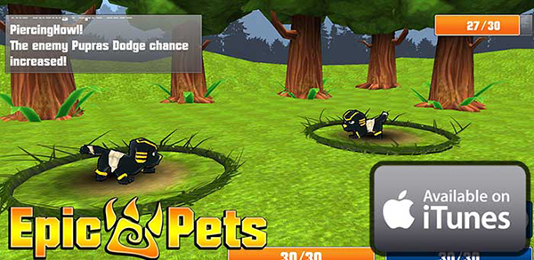 Mobile Game Pet Beaten Up