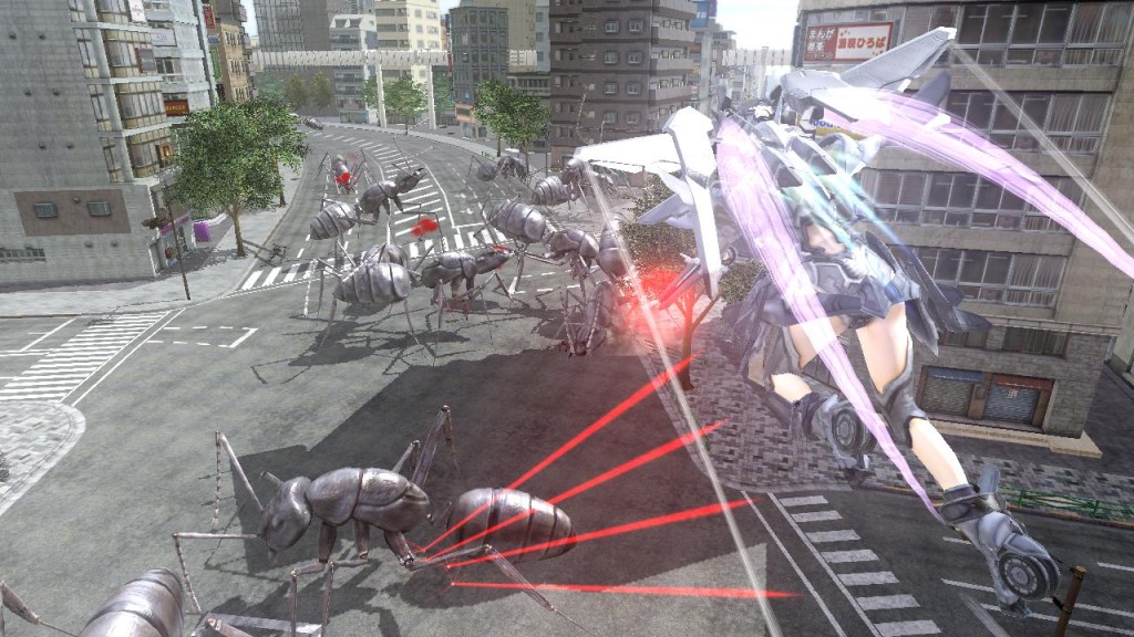 Earth Defense Force - Big battles in the city!