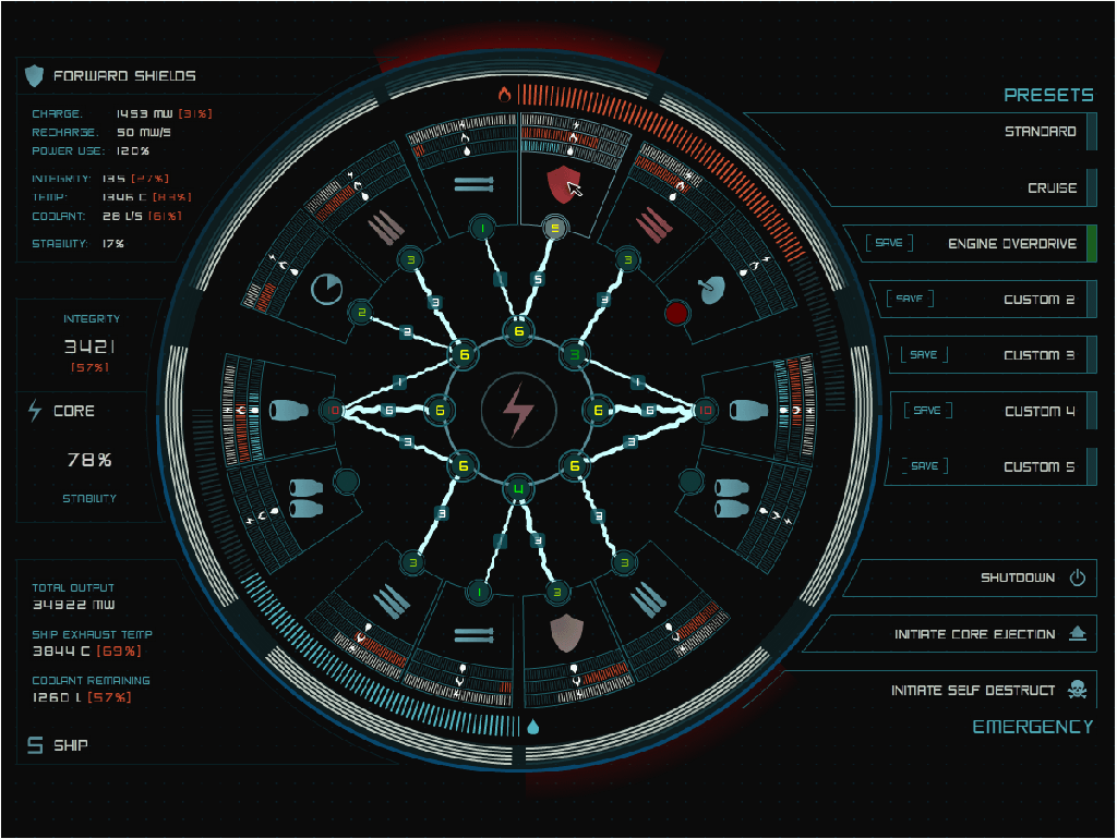 Spaceship Engineering UI (Dev Diary 4) news - IndieDB