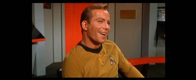 Captain James Tiberius I can't hear you over  how awesome I am Kirk