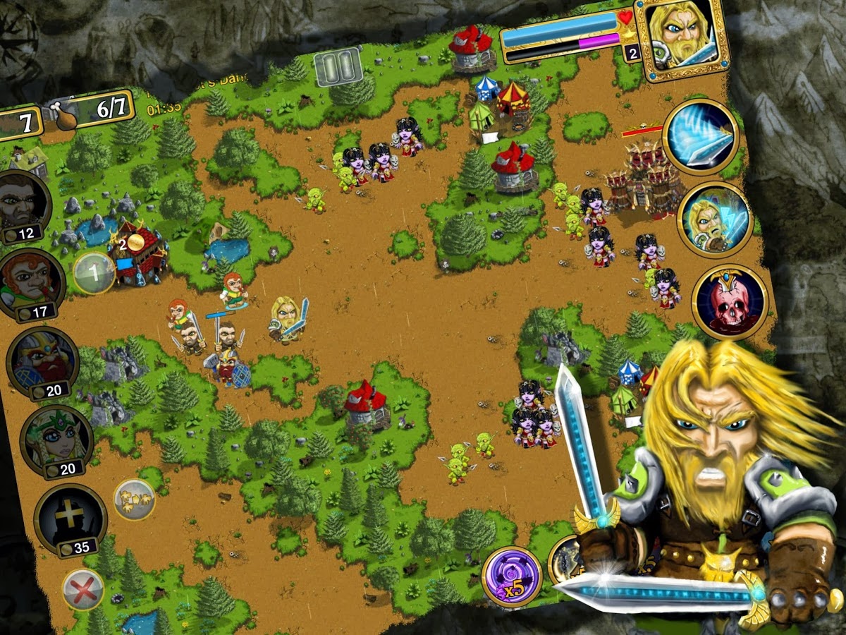 Warlords RTS Mobile, iOS, iPad, Android, AndroidTab game - IndieDB