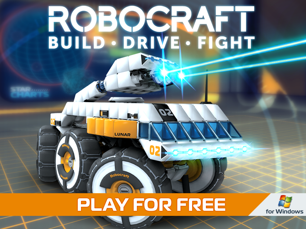 Fight or Kite: Classic Robocraft is a mashup of a Minecraftian  block-builder and arena brawler