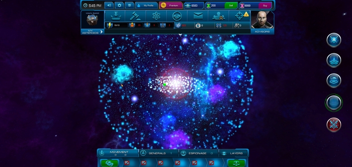 In-game screenshot of Oort Cloud scene