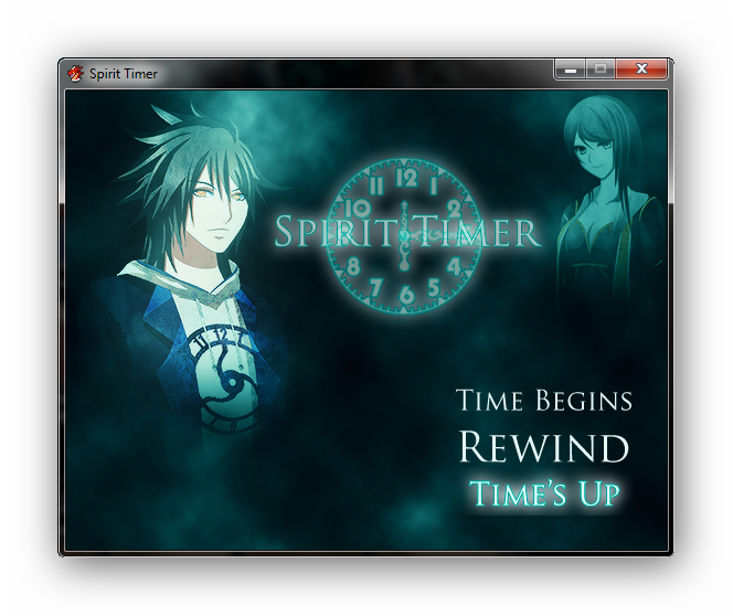 Spirit Timer New Menu