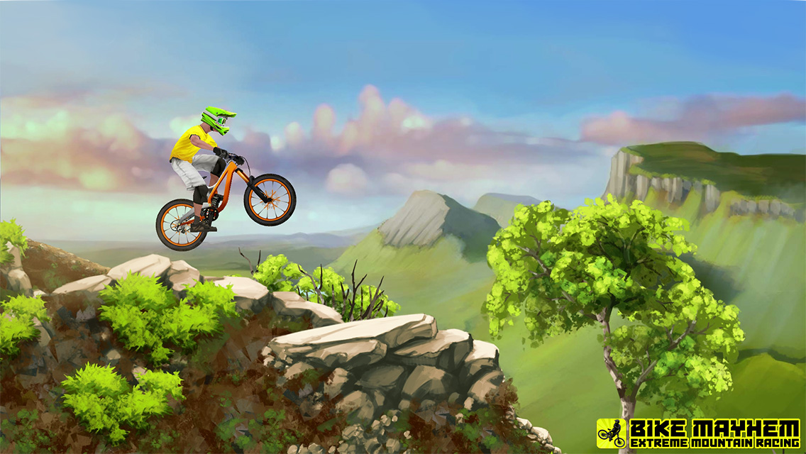 Mountain игра на андроид. Extreme Mountain Bike игра. Игра про горный Велоспорт. Bike Mayhem. X-Moto игра.