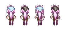 Vaniria Sprite Costume Change