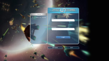 Untold Universe new main menu