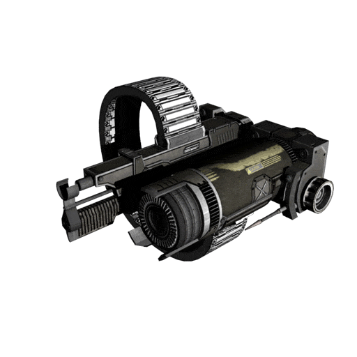 Machine Gun 3D Render