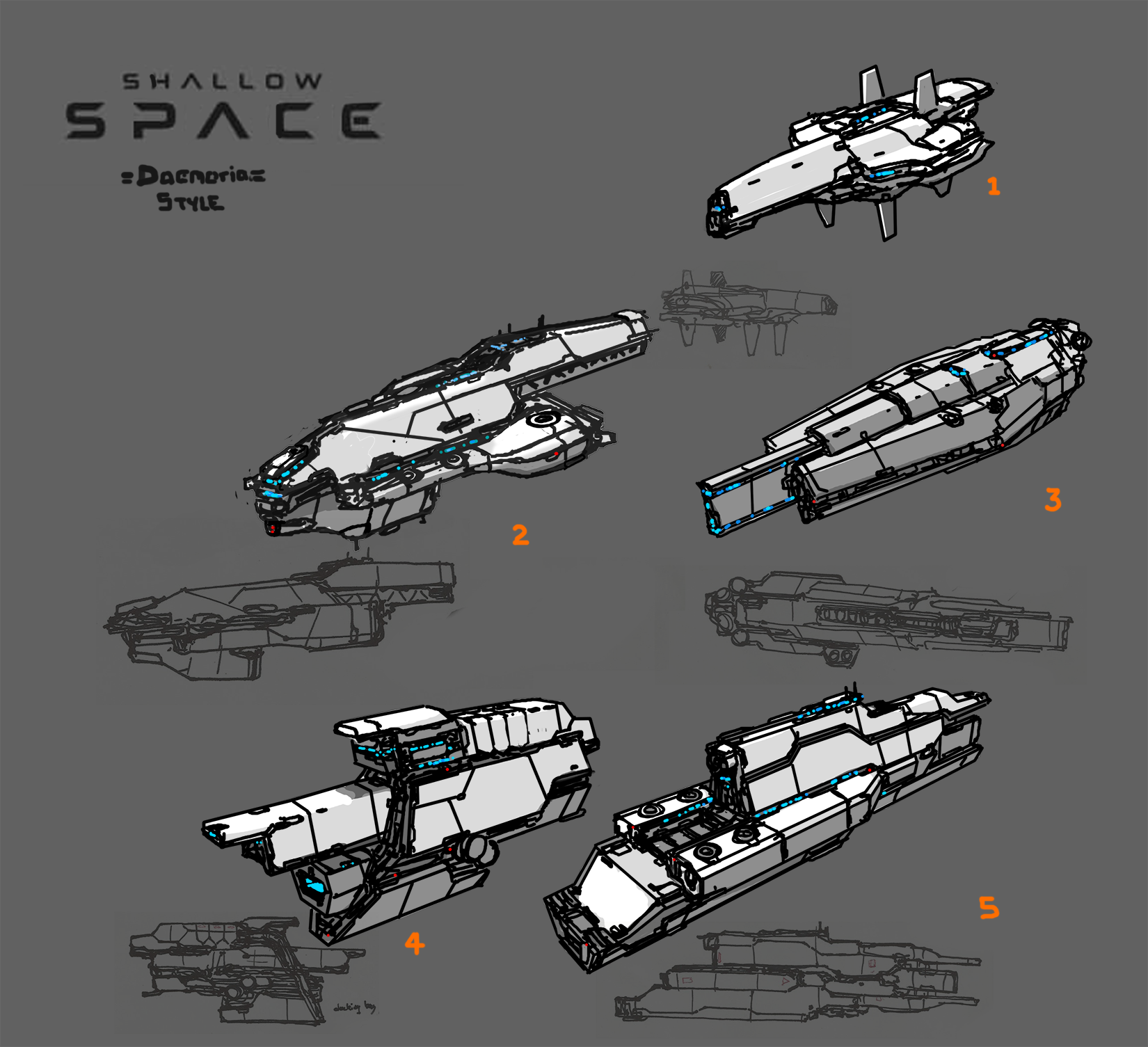 Commission - Warship designs by Daemoria on DeviantArt