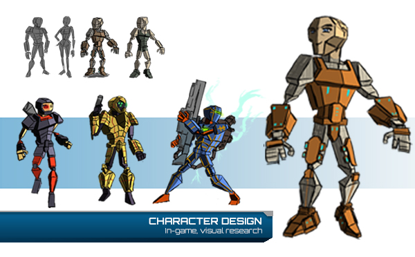 Concept character in-game - 17/07/14