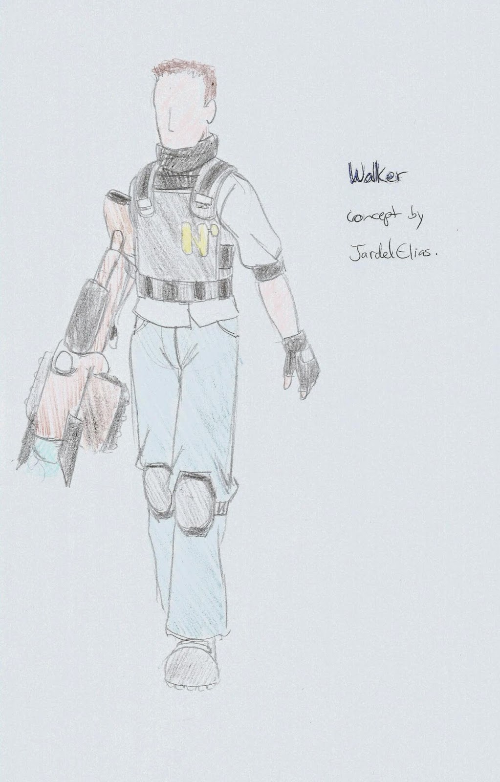 Concept art for Walker