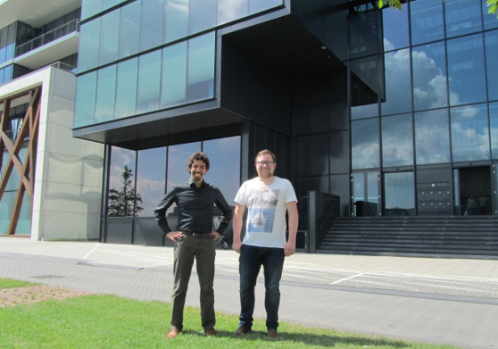 Happitech founders Josef Safi Harb and Jelmer Raaijmakers.