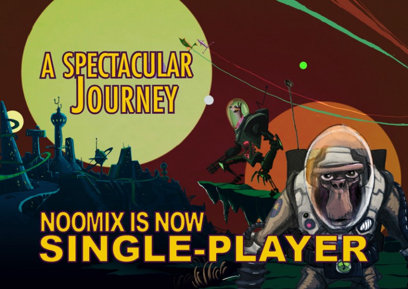 Noomix is now Single-Player!