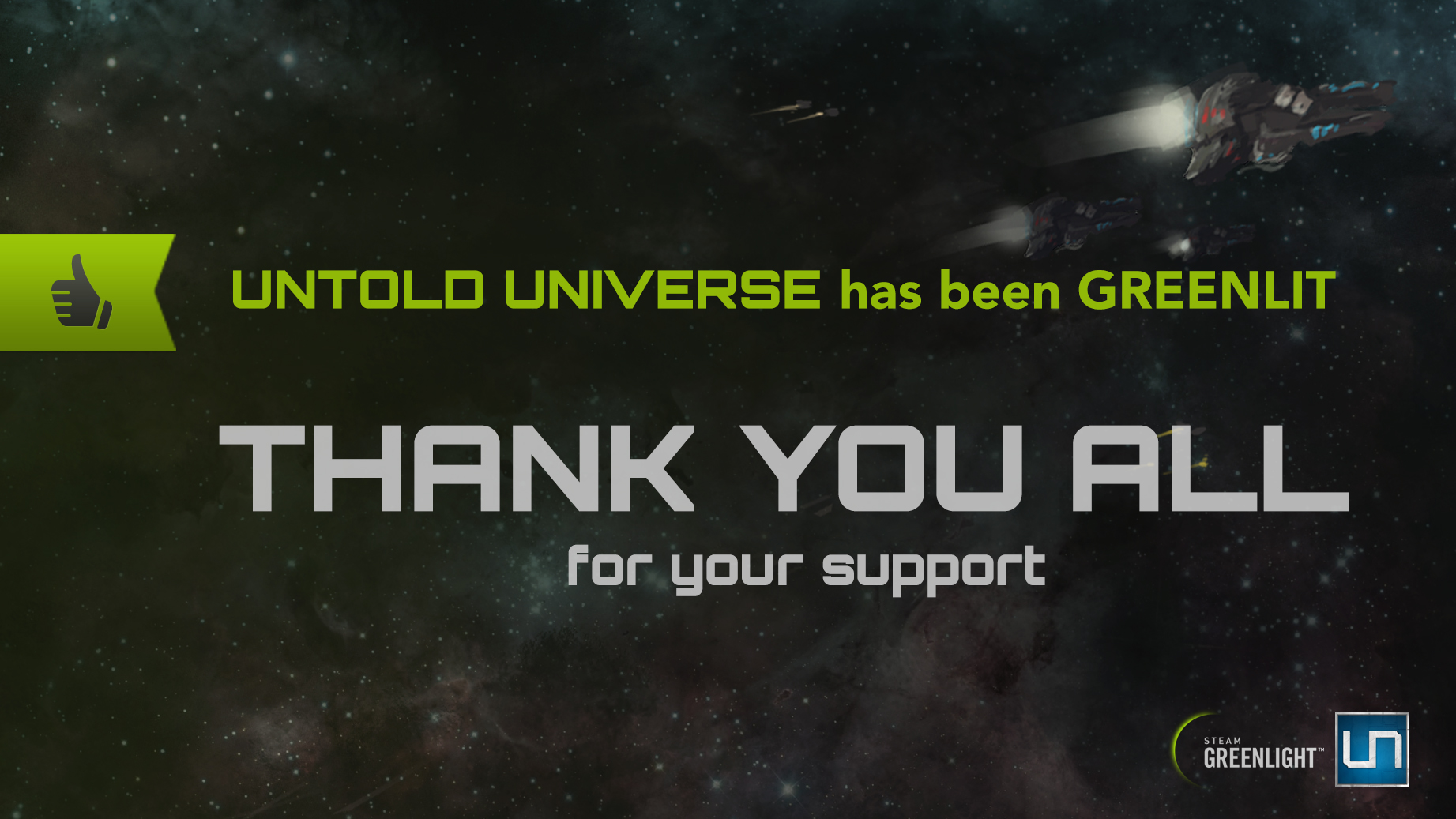 Untold Universe Greenlit - 08/01/15