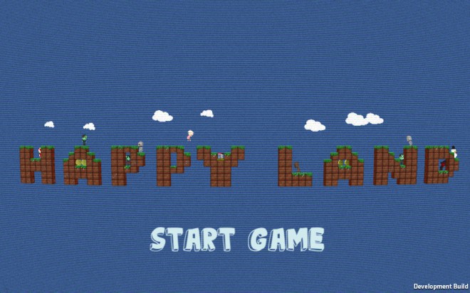 HappyLandStartScreen