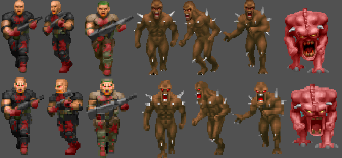 Doom monsters mod