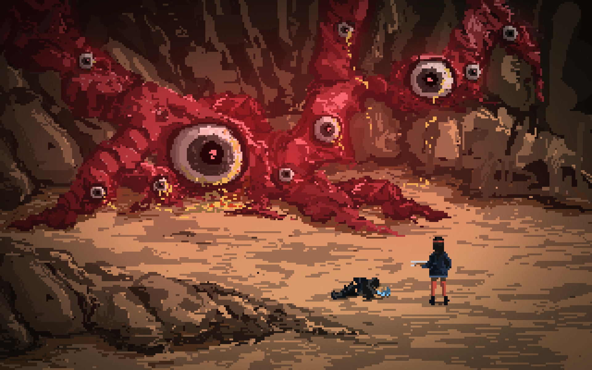 Death Trash: A Gritty Post Apocalyptic Pixel Art RPG