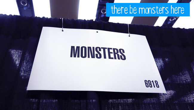 The Monsters booth space