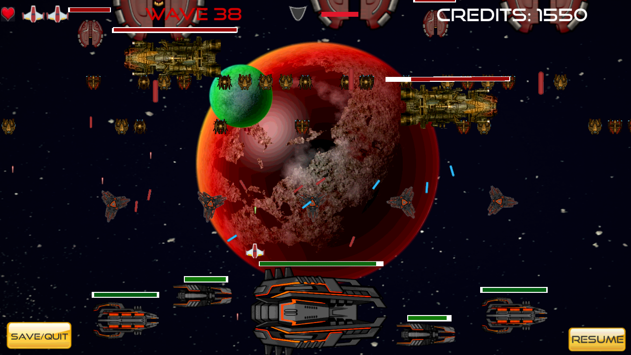 Android Starship Blaster A Challenging 2d Space Shooter Game Not