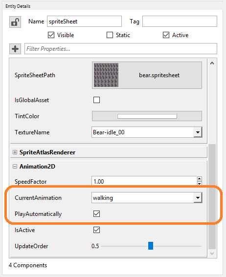 texturepacker sprite settings are greyed out