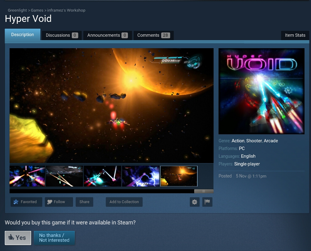 Hyper Void Greenlight