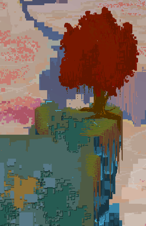 undungeon pixel art tree 