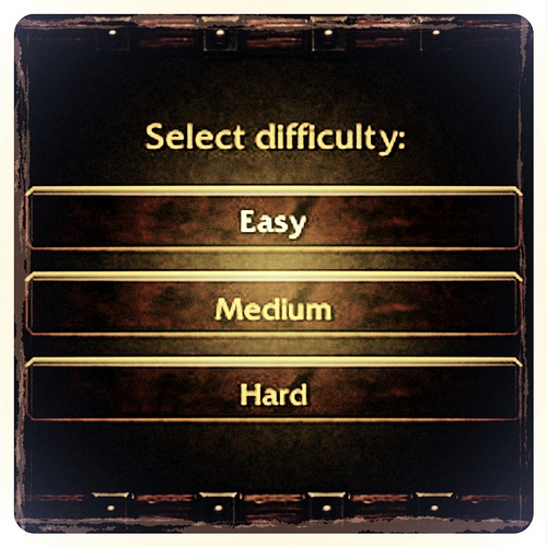 Level difficulty sample