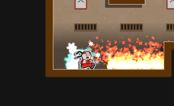 Using the Yuki-onna breath to extinguish fire