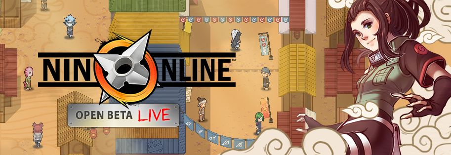Nin Online - 2D Naruto MMORPG Open Beta in July — MMORPG.com Forums