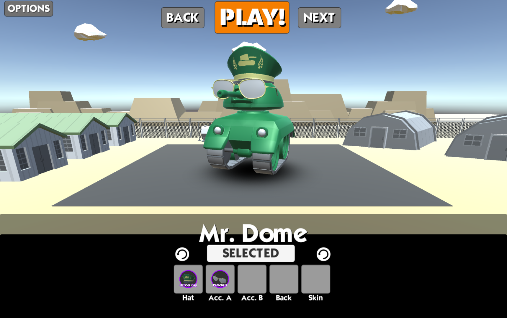 Mr. Dome, Customized