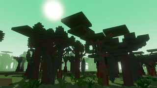 Overworld jungle with a lot objects
