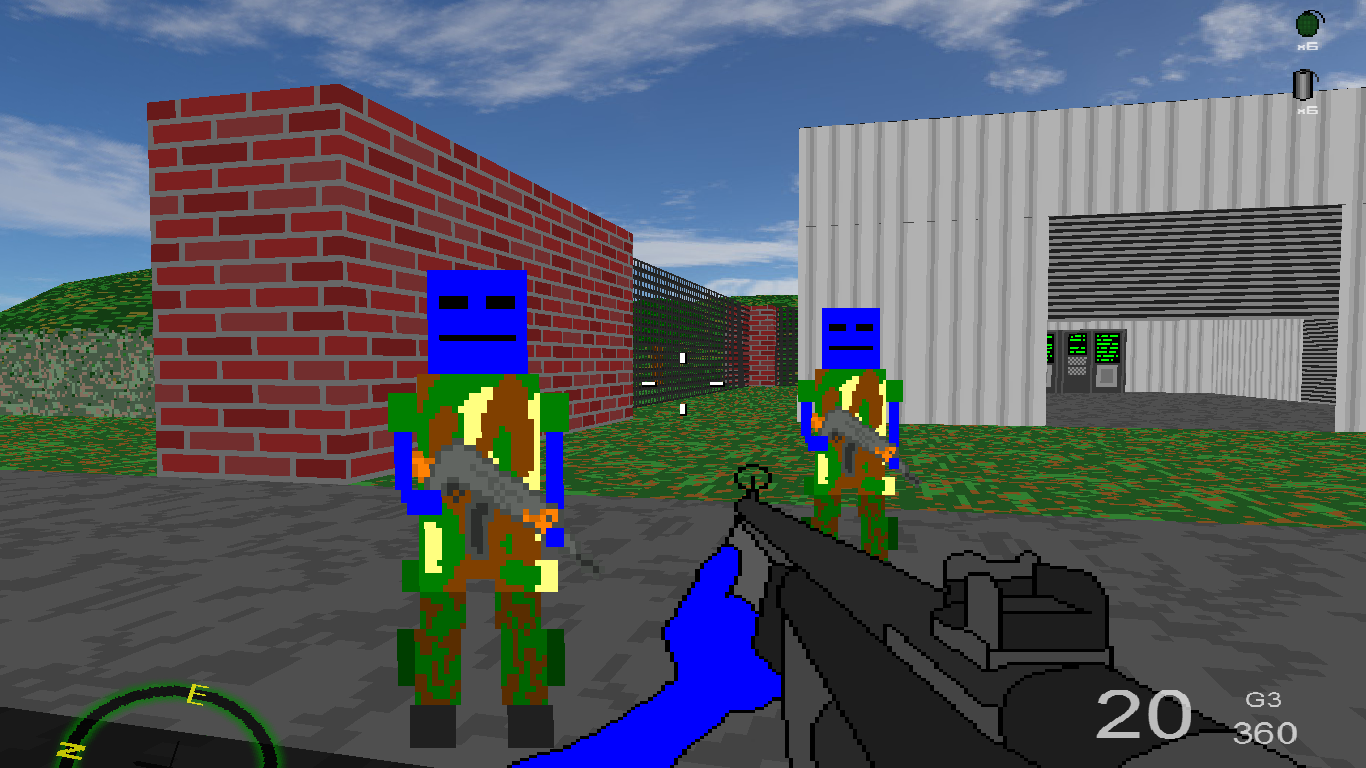 Gangs wars pixel shooter