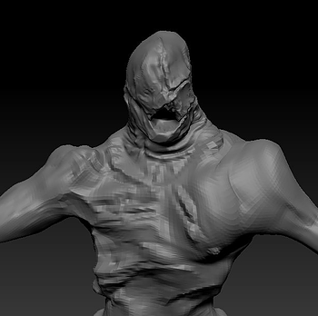 The Subject Zbrush Monster Sketch