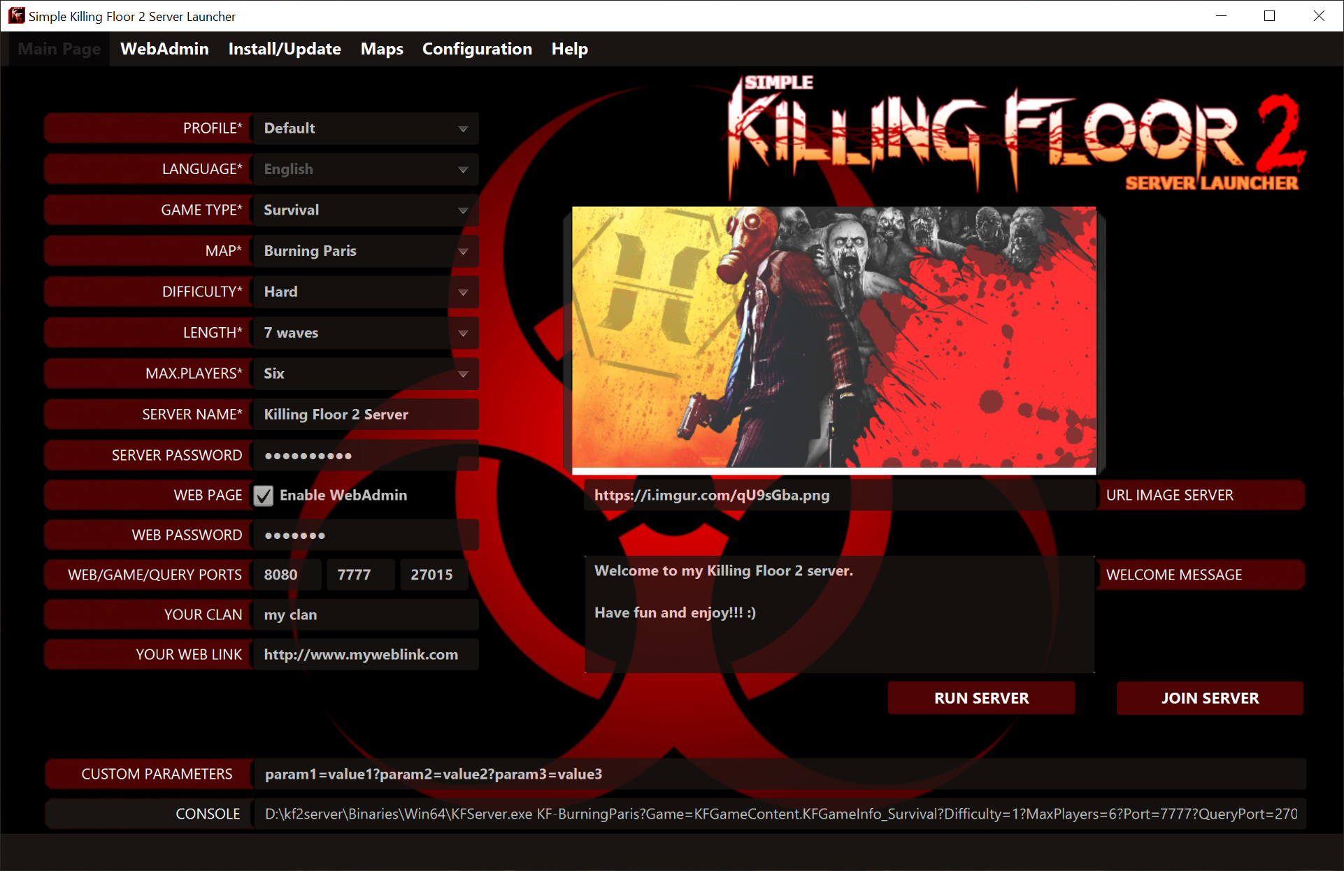 killing floor dedicated server