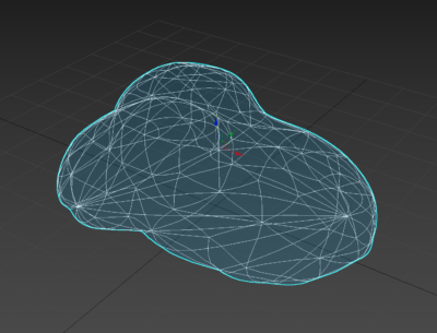 Mesh Smoothed Blob