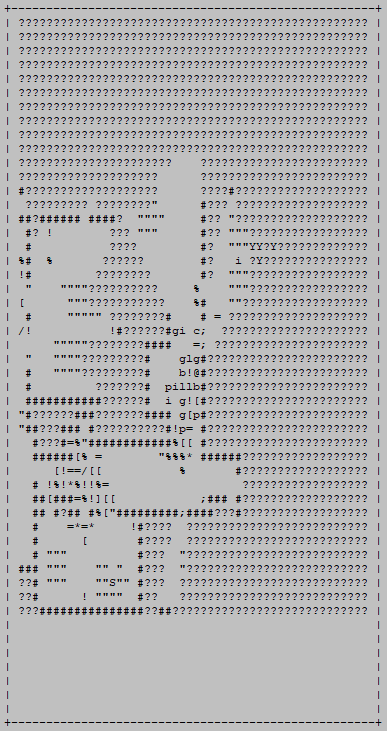 cogmind_scoresheet2_ascii_map_sample_complex_late_game_branch_dogpile