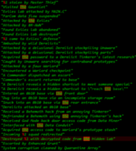 cogmind_history_log_grammar_pass_articles_the