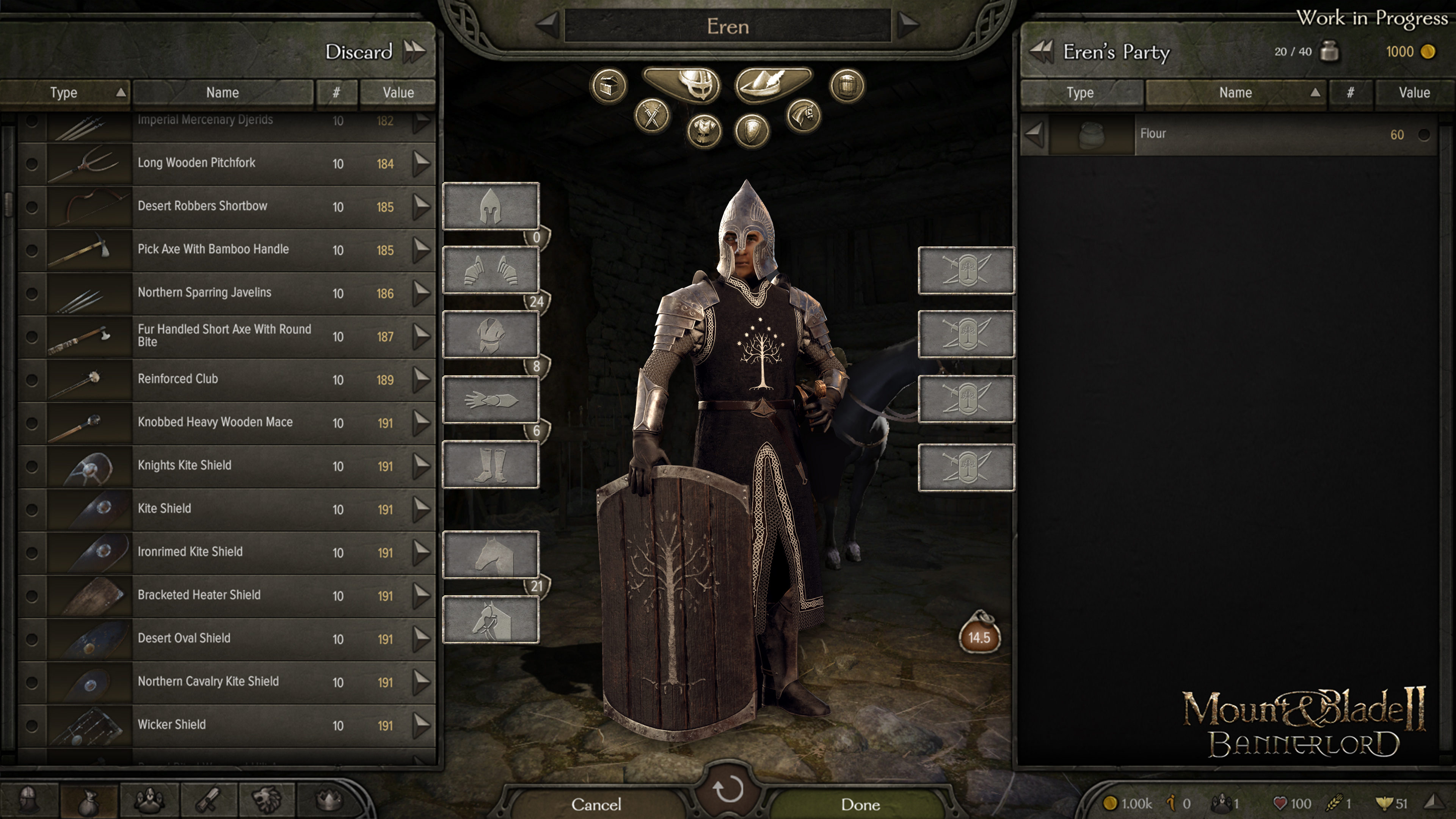 mount and blade witcher mod