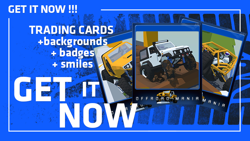 Offroad Mania trading cards