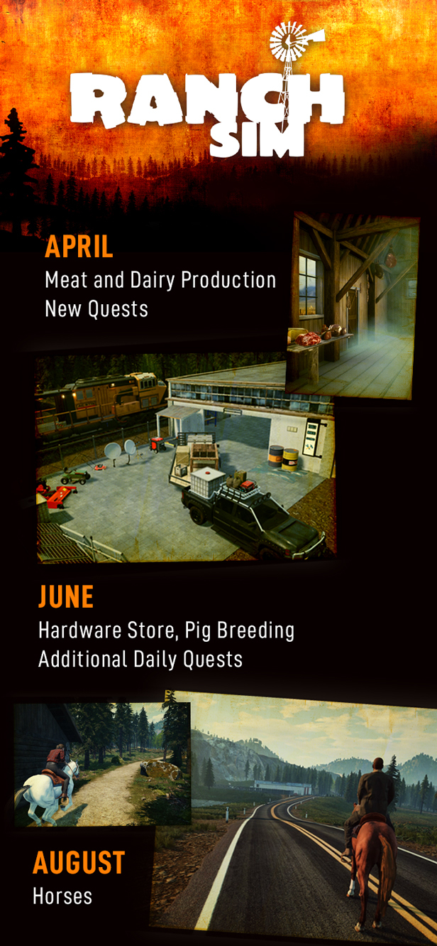 1st Early Access Roadmap Announced! | Ranch Simulator news - ModDB