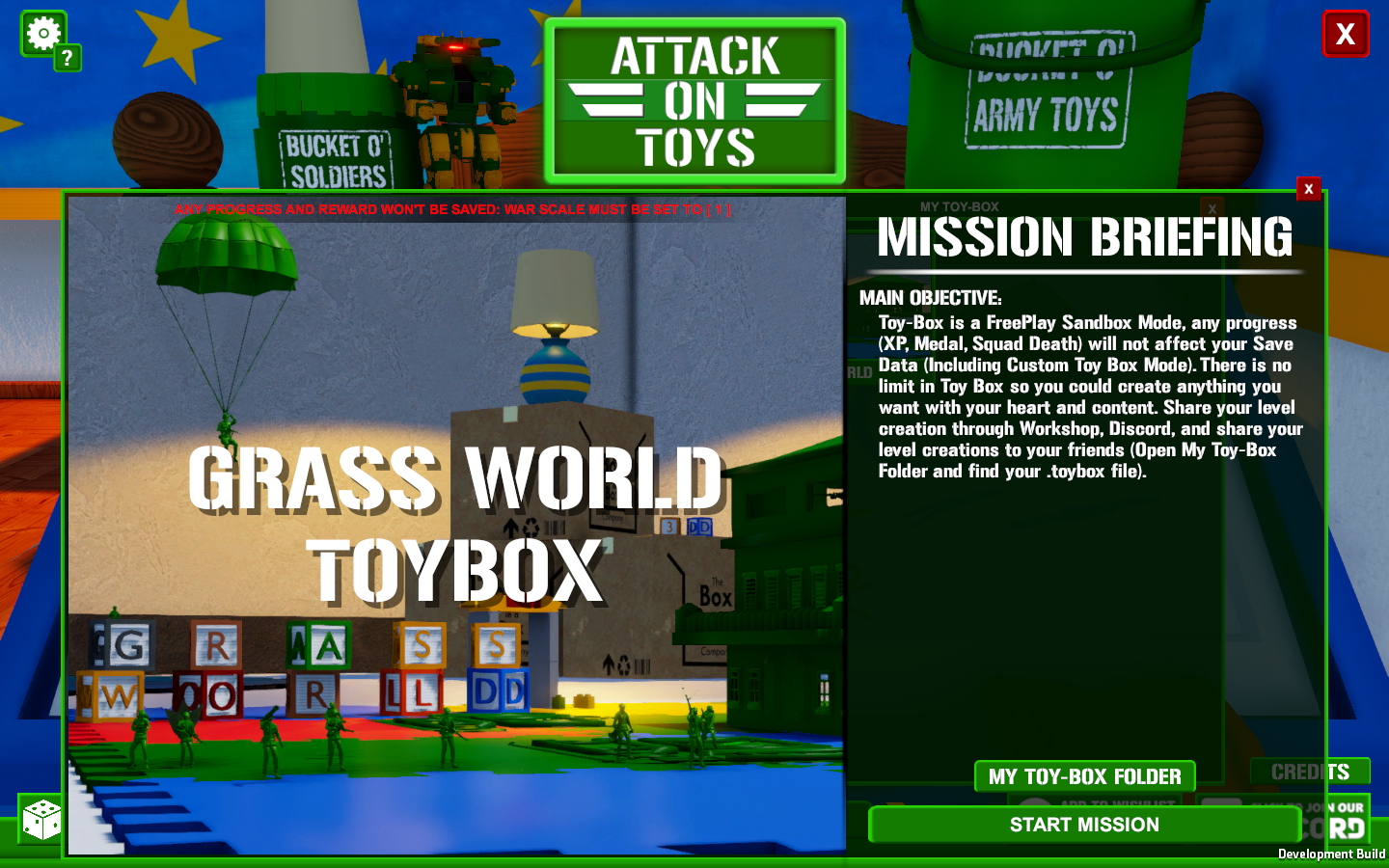 New Dynamic Semi Open World Toy-Box 