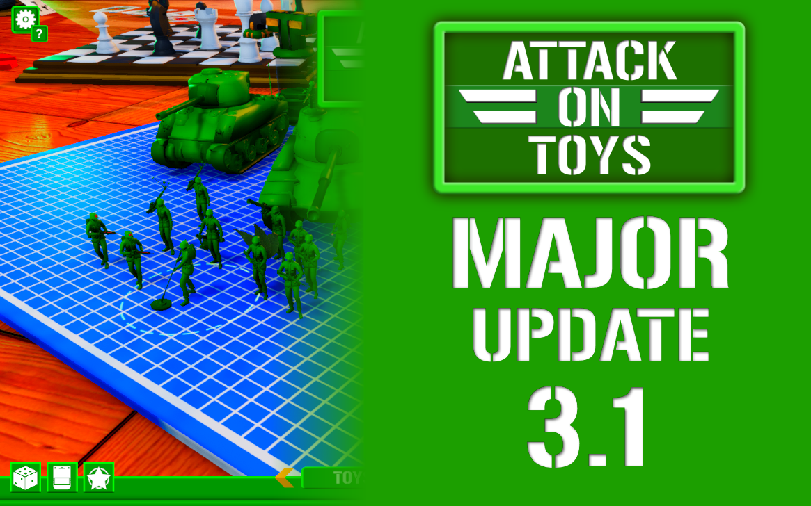 ATTACK ON TOYS 3.1: Semi-Open-World, Mod DB, Squad, Game Progression,  Gamepad and more! news - IndieDB