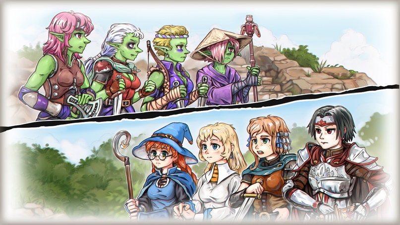 download the new Heroines of Swords & Spells + Green Furies DLC