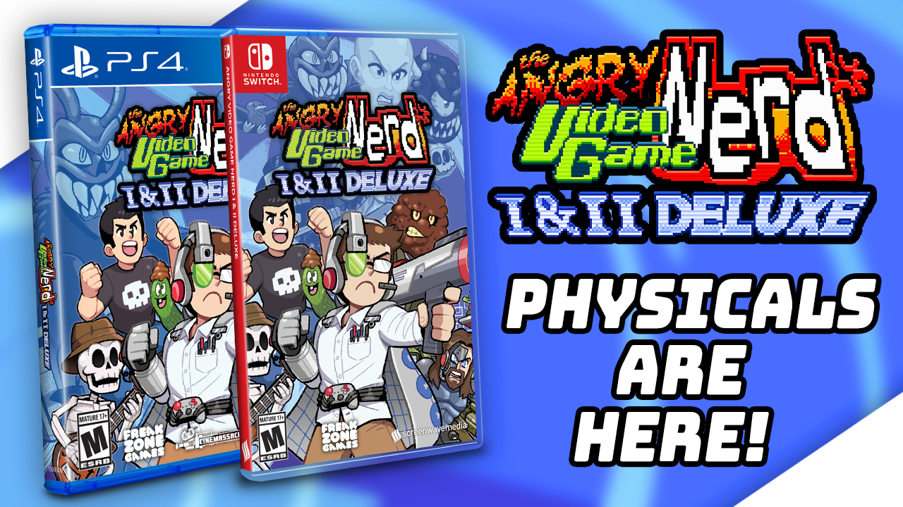 Angry Video Game Nerd I & II Deluxe Is Now Available For Digital