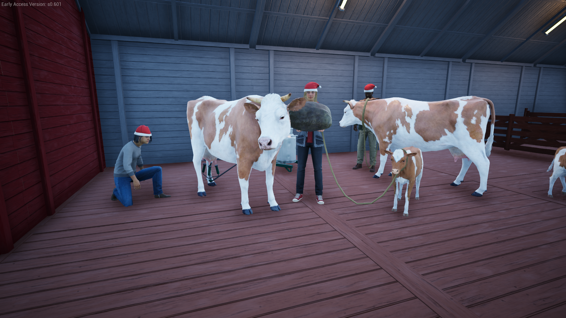 Master Dairy Cow Skills in Ranch Simulator 